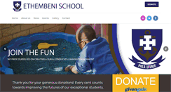 Desktop Screenshot of ethembenischool.co.za